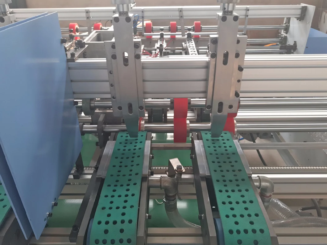 Double Pieces Manual Type Carton Box Folder Gluer