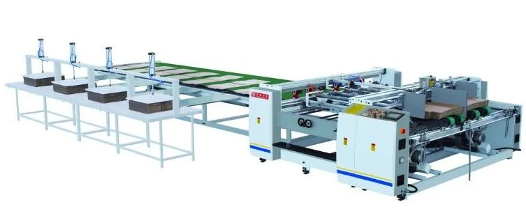 Double Piece Folder Gluer with Press Part