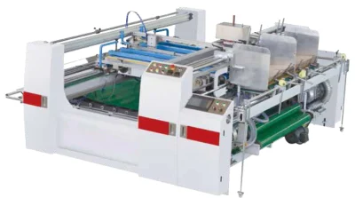 Automatic Double Pieces Carton Box Folder Gluer Packing Machine (QYHX-2000A)