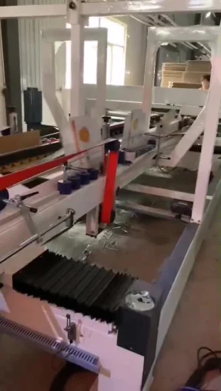 Automatic Corrugated Paperboard Box Folder Gluer Stitcher