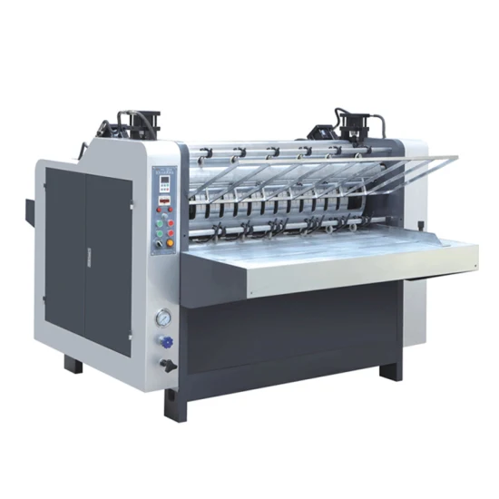 Semi-Automatic Paper Cardboard Laminating Machine Flute Laminator for Boxes