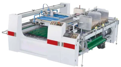 Double Pieces Manual Type Carton Box Folder Gluer