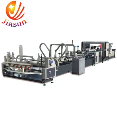 High Speed Automatic Corrugated Box Folder Gluer and Stitcher