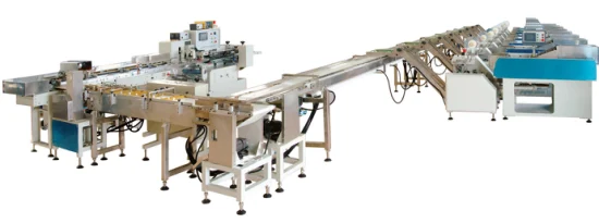 Automatic Food Noodle Pasta Rice Noodles Packing Machine Wrapping Machine Packaging Machine with 8 Weighing Bundling Machines