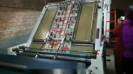 Hrbtmj-Hi Vacuum Servo Semi-Automatic Flute Laminator