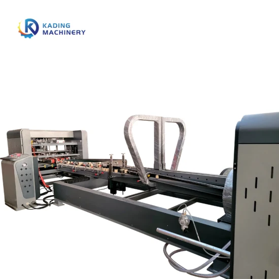 Carton Making Machine Servo Control Carton Box Making Machinery Automatic Carton Folder Gluer Stitcher Machine